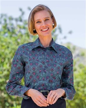Patterned Womens Blouse